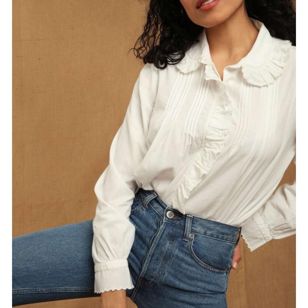 Rouje Felicity Shirt Size 36 - Picture 3 of 9